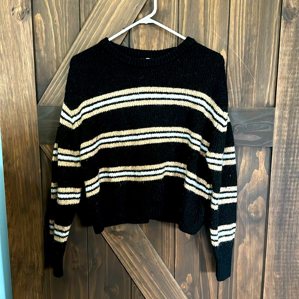 Divided sweater